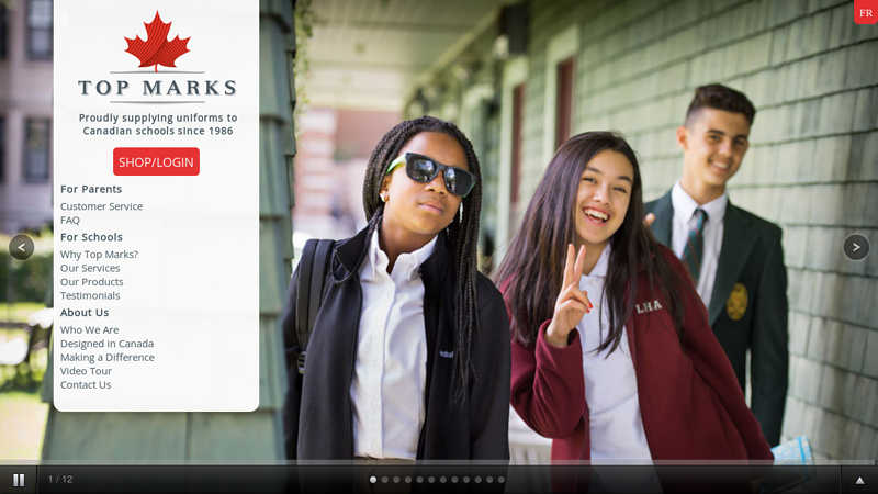 Top Marks School uniforms, uniformes d