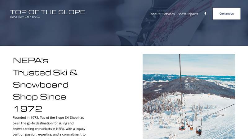 TOP OF THE SLOPE