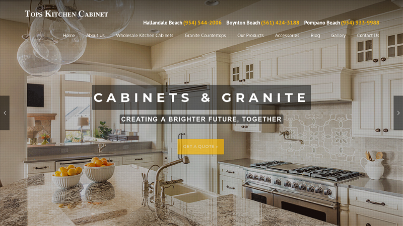 Kitchen Cabinets and Granite Countertops, Pompano Beach FL