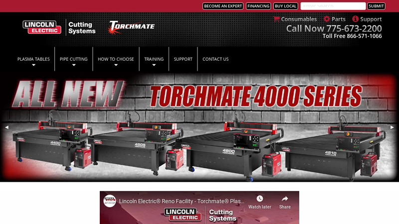 Torchmate CNC Plasma Tables | Premium CNC Machines | Plate and Pipe Cutting | Torchmate