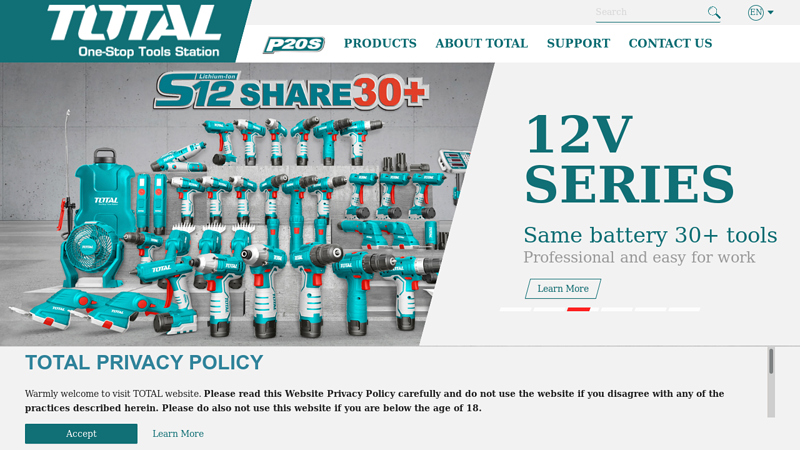 TOTAL C TOTAL Tools Official Site | One-Stop Tools Station