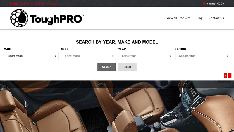 ToughPRO | Custom Car Mats | Buy High Quality Car Floor Mats Online