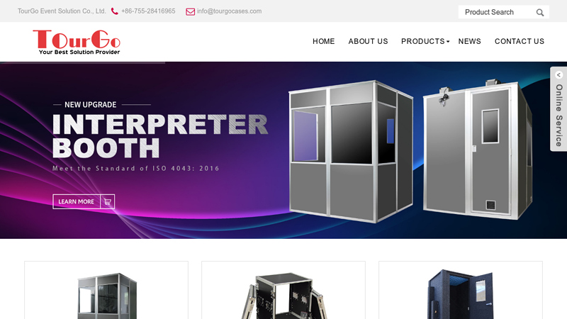 TourGo Event Solution Co., Ltd. - Interpreter Booths , Flight case , Aluminum Truss , Portable Stage , Dance Floor , Pipe & Drape