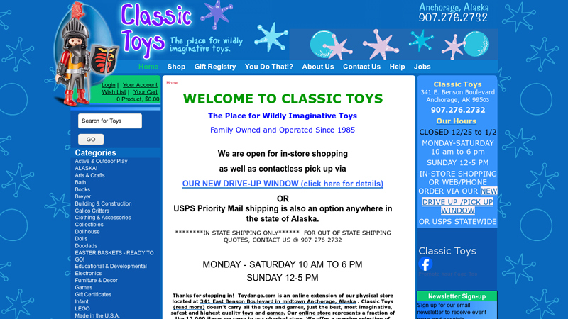 Classic Toys Anchorage - The Place for Wildly ImaginativeToys - Classic Toys - Toydango