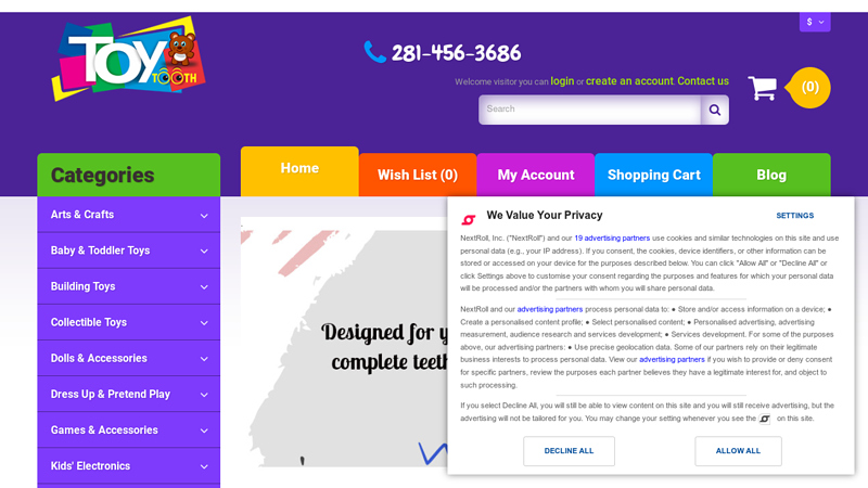 Shop online for Action Figures, Arts & Crafts for Kids, Building Sets & Blocks, Dolls & Accessories, Games - toytooth.com