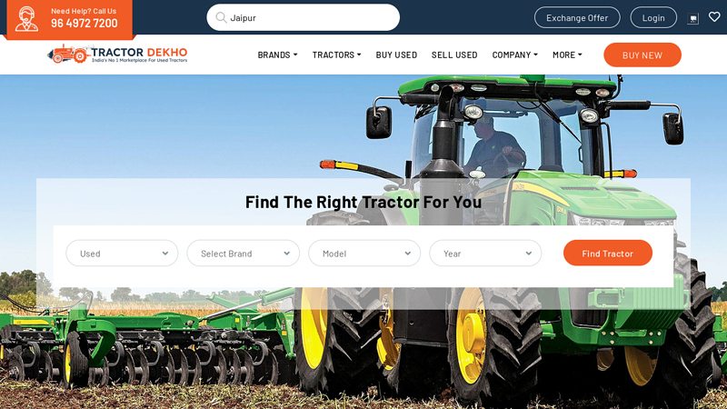 TractorDekho: New Tractors, Compare Tractor Prices Online, Buy & Sell Used Tractors in India