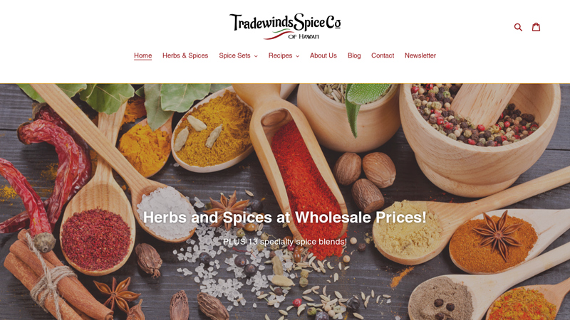 Tradewinds Spice of Hawaii C Tradewinds Spice Company of Hawaii