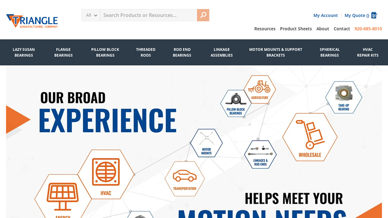 Bearing Manufacturing & Engineering Company | Triangle Manufacturing