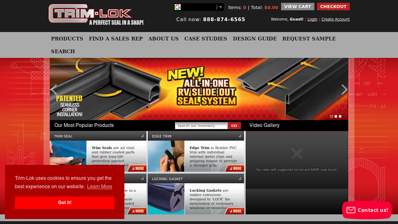Plastic & Rubber Trim & Seals | Rubber Molding & Window Trim | Trim-Lok