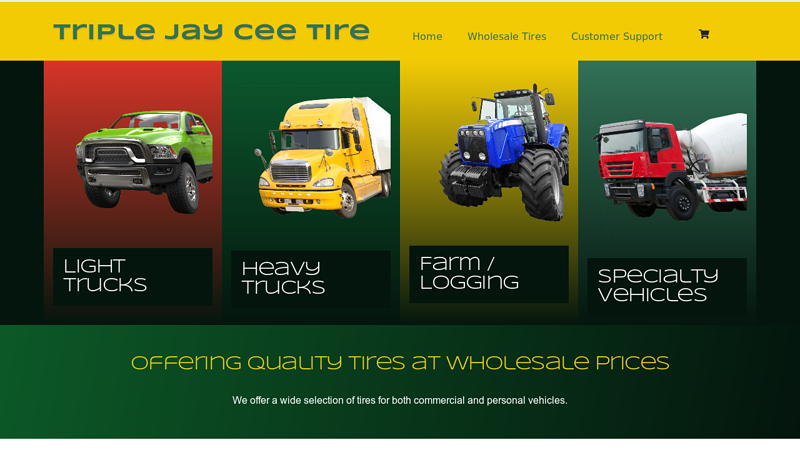 Saskatoon Wholesale Tire Distributors | Triple Jay Cee Tire