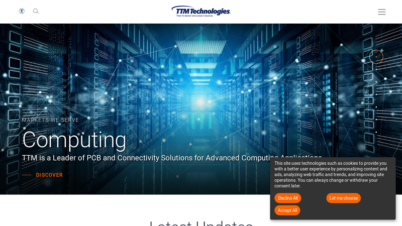 Advanced PCB Manufacturer & RF Supplier | TTM Technologies
