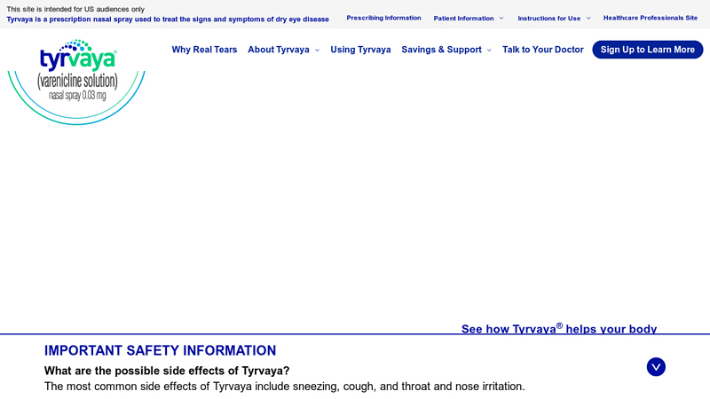 Tyrvaya? (varenicline solution) Nasal Spray for Dry Eye Disease