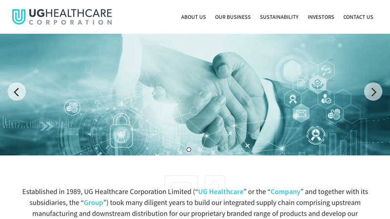 UG Healthcare Corporation Limited - Home