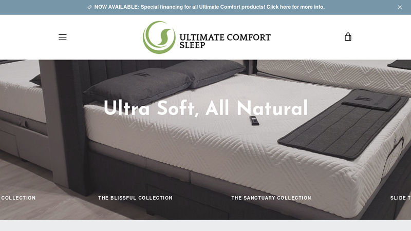 Ultimate Comfort Sleep | Glideaway Bases | Malouf Pillows