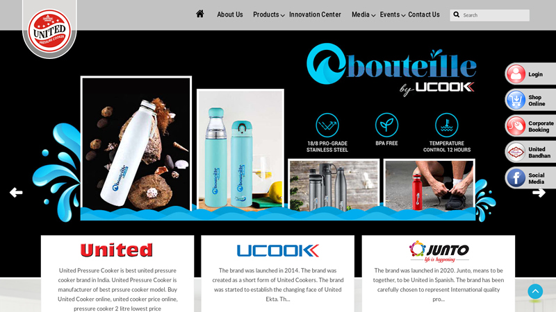 Pressure Cooker Online | Buy United Pressure Cooker | Price | Buy United Pressure Cookers Online