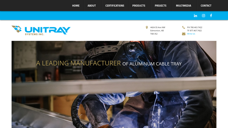 Unitray Cable Tray Systems, Support, Cable Management, Ladder Tray