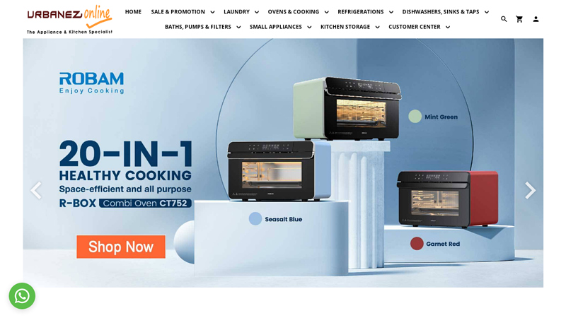URBANEZ Online | The Appliance & Kitchen Specialist In Malaysia