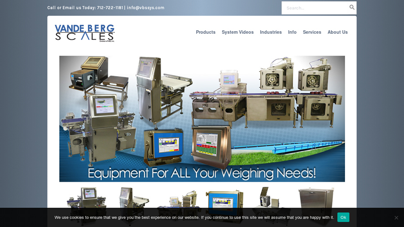 In-Motion Checkweighers, Conveyor Scales, Weigh Price Labelers & more