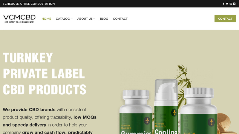 Home - VCM CBD Supply Chain Management