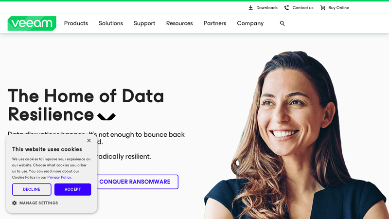 #1 Global Leader in Data Resilience
