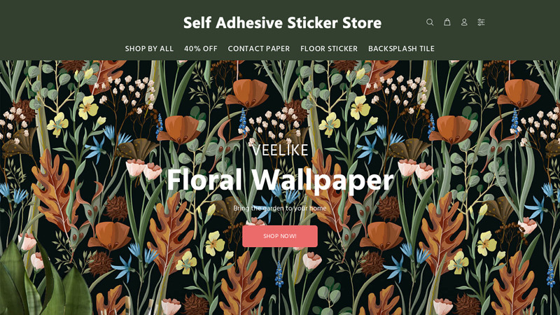 Veelike Contact Paper Vinyl Self-Adhesive Peel and Stick Wallpaper