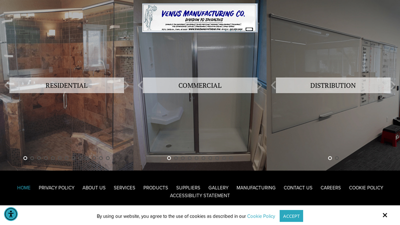 Shower Doors, Custom Glass Structures, Bathroom Accessories, Partitions, Lockers, Mirrors, Whiteboards for Home & Business