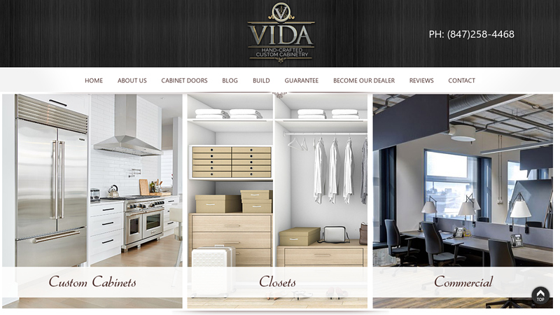 Vida | Custom Kitchen Cabinets | Chicago Kitchen Cabinets