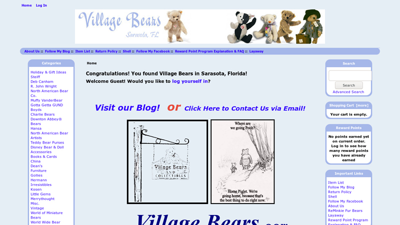 Village Bears!, Your Favorite Bear Store