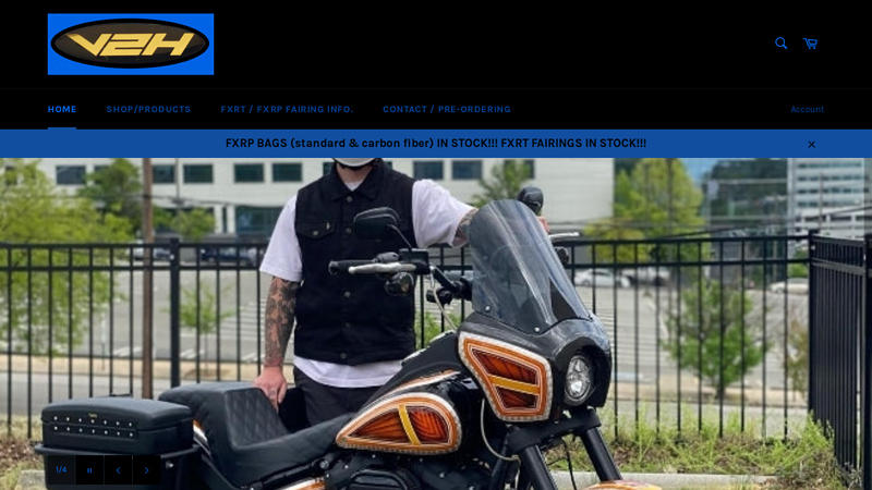 FXRT FAIRING, T SPORT FAIRING, FXRP ON SALE NOW - villain2hero C www.villain2hero.com