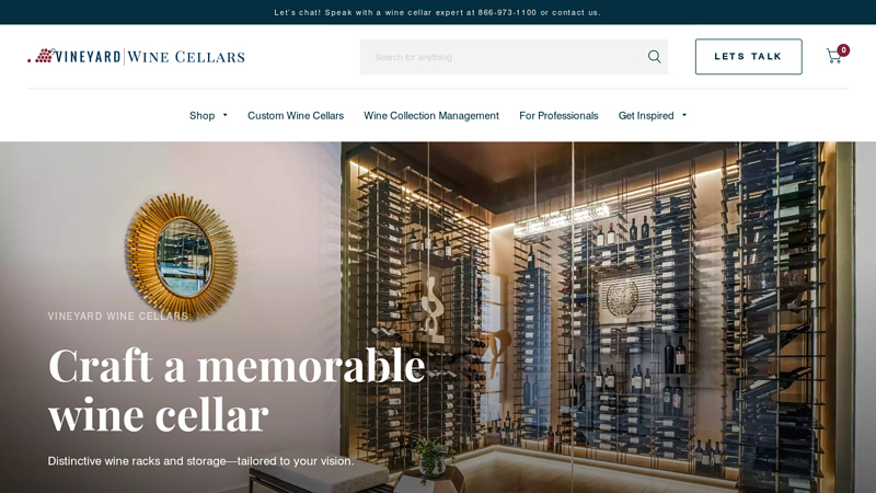Vineyard Wine Cellars - Bespoke Wine Storage Solutions
