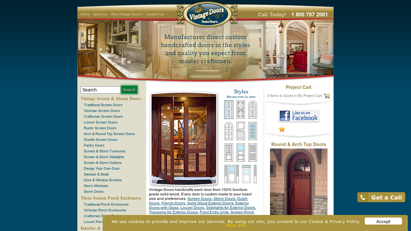 Screen Doors | Dutch Doors | Storm Doors | Exterior Doors | Interior Doors - Vintage Doors