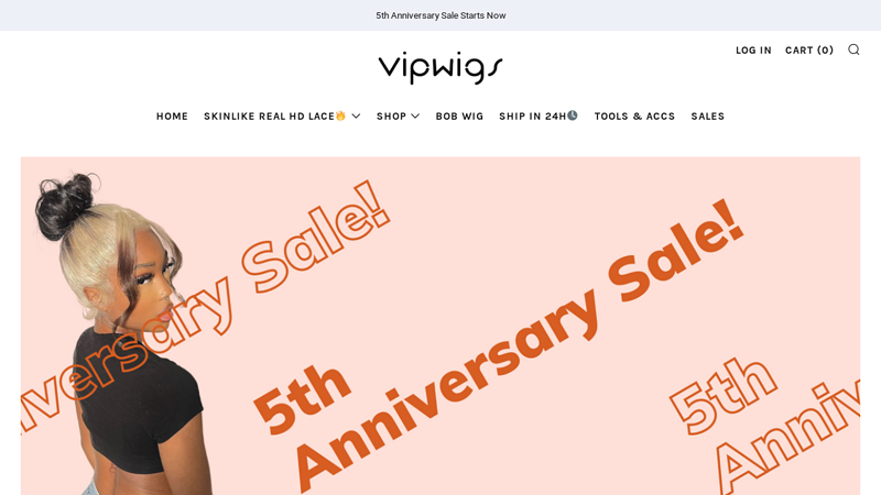 VIPWIGS HD Lace Front Wig & Lace Wig | Online Supplier-VIPWigs.com