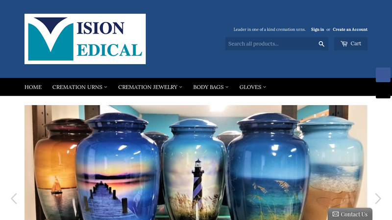 Body Bags, Cremation Urns, Mortuary Supplies | Vision Medical