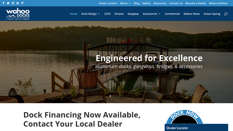 Aluminum Docks | Boat Dock Manufacturer | Gangways