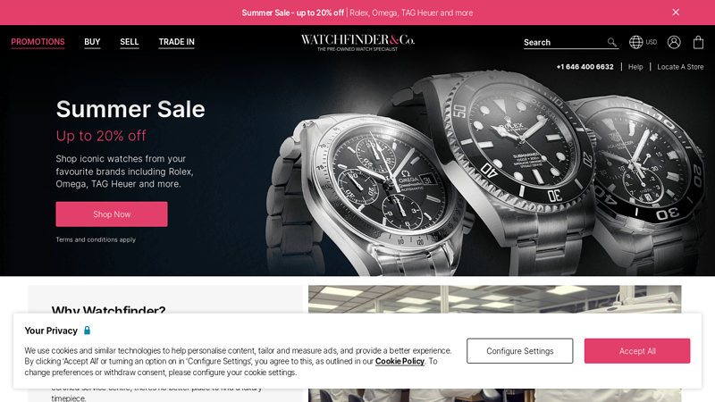 Watchfinder & Co. - The Pre-Owned Watch Specialist