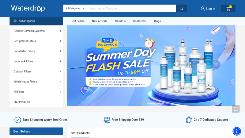 Water-Filter.com | One-stop Residential Water Filters Provider