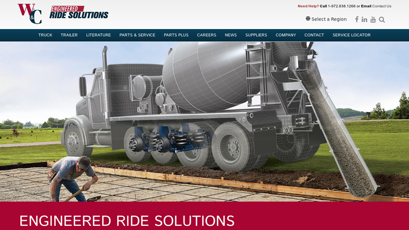 W&C - W&C Suspensions - Heavy Duty Truck & Trailer Suspensions & Axles