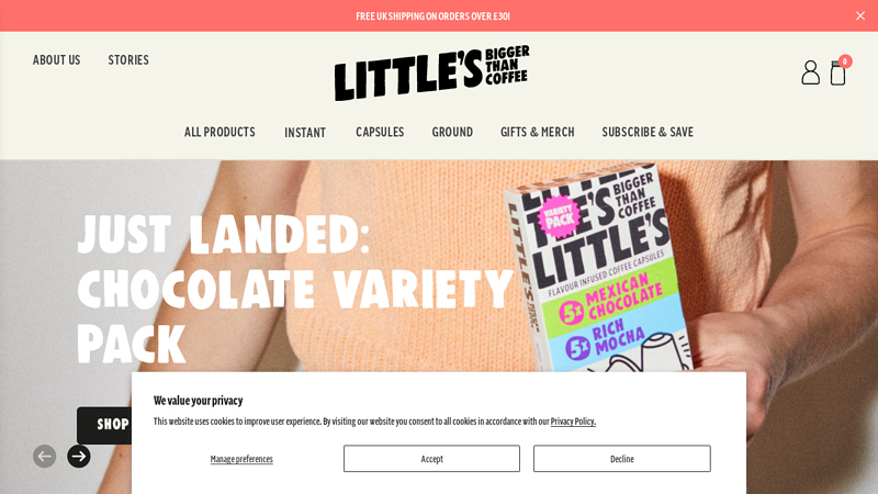Flavoured Instant Coffee | Little