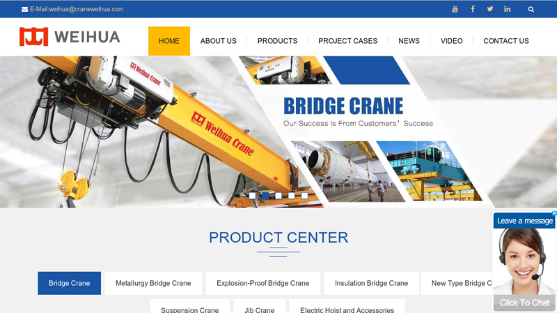 Bridge Crane, Suspension Crane, Jib Crane