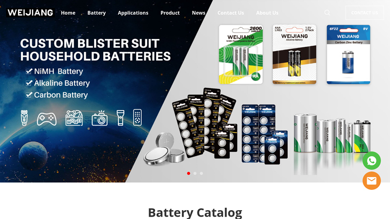 Discover the Best Li-Ion and NiMH Batteries at Weijiang