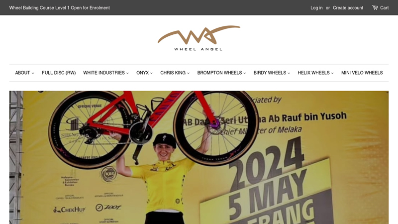 Wheel Angel | Custom Wheels | Carbon Rims | Hubs & Spokes | Singapore