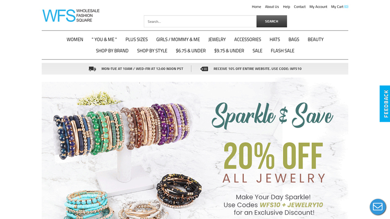 Wholesale Clothing and Jewelry Supplier - Wholesale Fashion Square