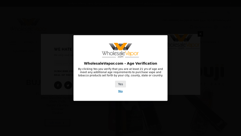 WholesaleVapor.com - Your #1 Vape Shop Supplier