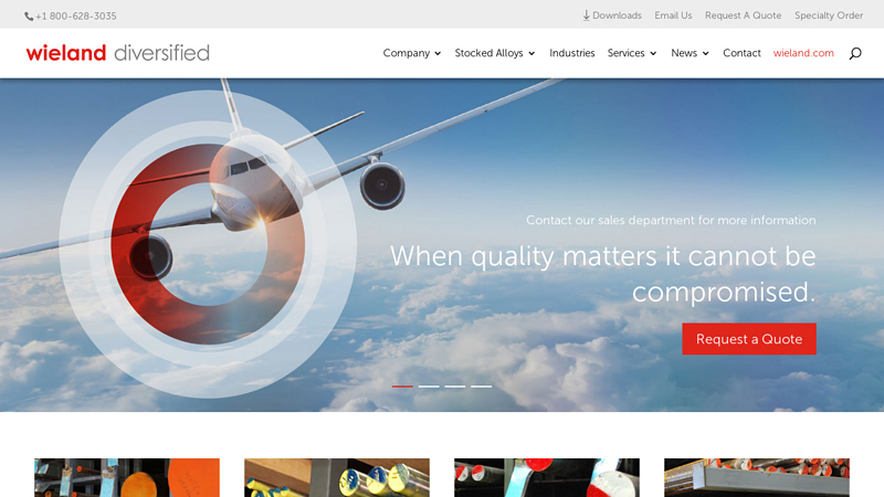 Wieland Diversified Metals | Metal Alloy Supplier