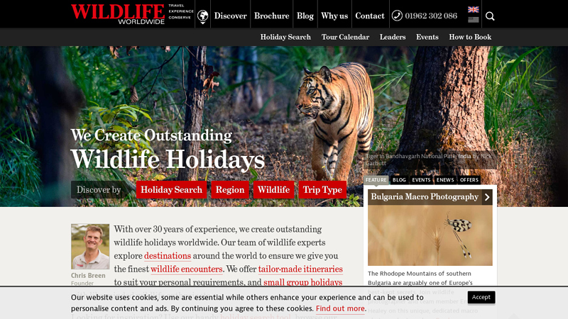 Wildlife Worldwide holidays: Africa safaris, whale watching & more
