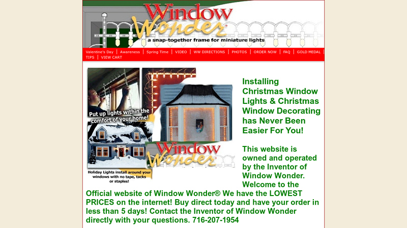 Christmas Window lights-Window Wonder