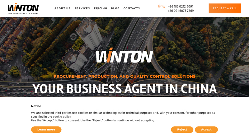 Winton - Your Business Agent in China