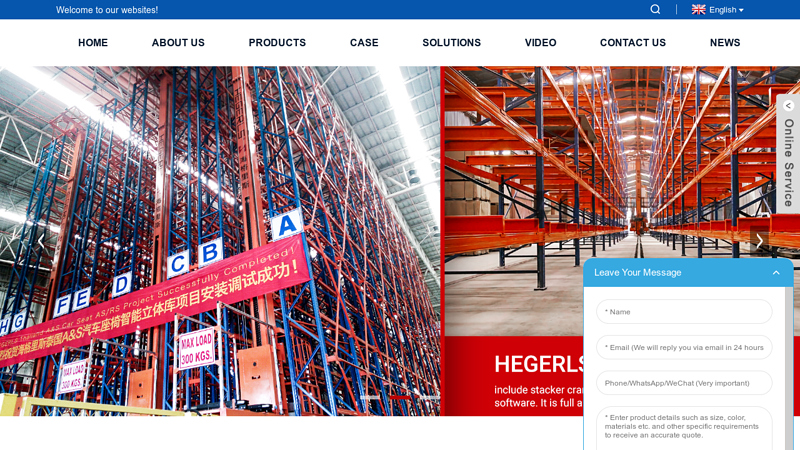 Radio Shuttle Racking, Selective Pallet Rack, Push Back Supplier - Woke