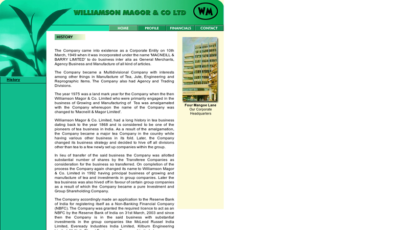The Williamson Magor Group
