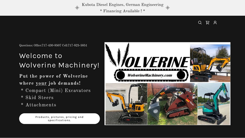 Wolverine Machinery - Home